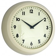 Orologio da parete Retrò AVORIO con quadrante panna